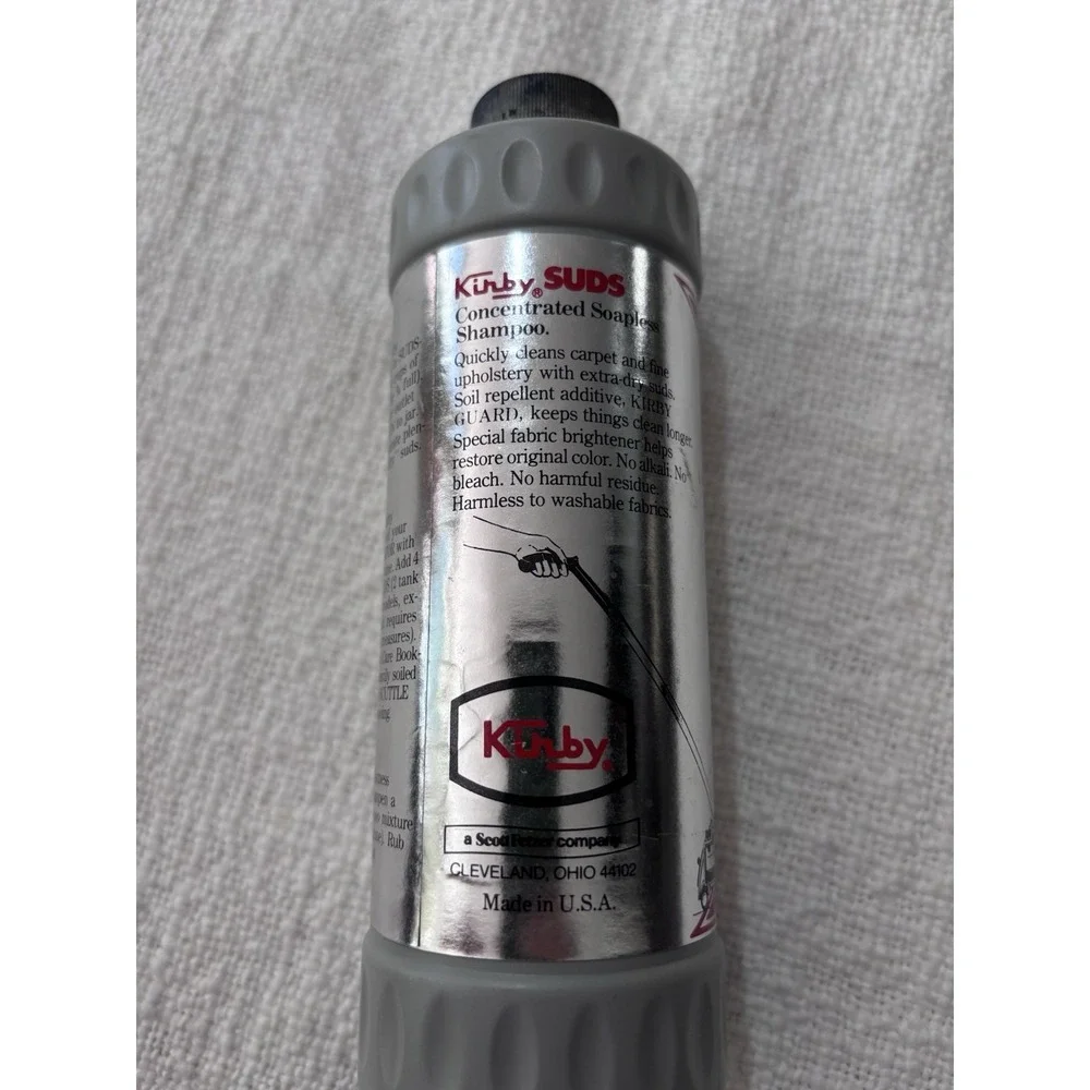 Kirby SUDS Carpet‎ & Upholstery Shampoo Guard & Freshener 12 Oz Soapless